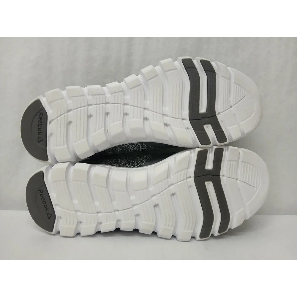 Reebok Mens Sublite Authentic 4.0 Ash Grey White Silver BS7105 Sz‎ 10